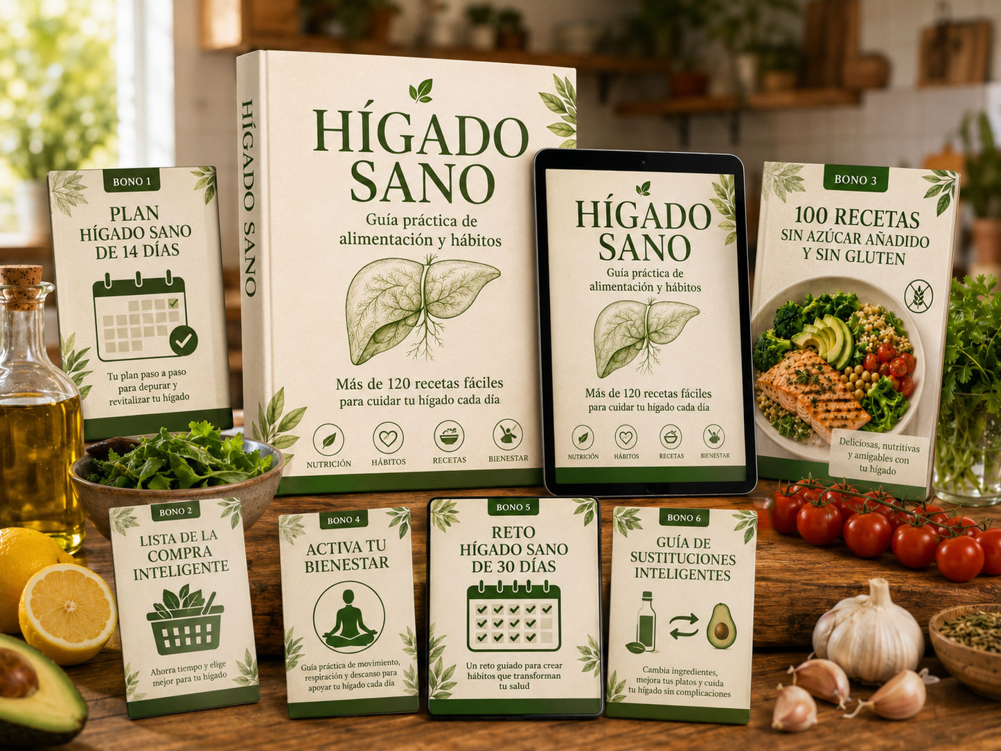 Higado sano guia + 6 bonos y guia en video